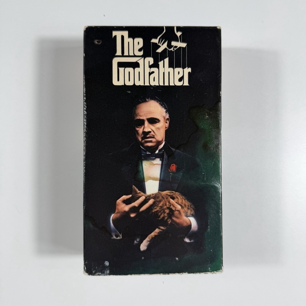 The Godfather VHS 2 Tape Set Paramount Hi-Fi Original Release Coppola